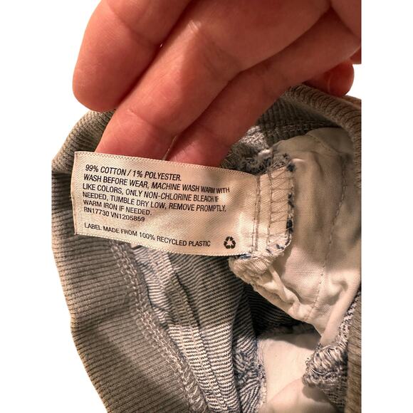 Cat & Jack Baby Boy Pinstriped Shorts Coastal Preppy, size 18M - Picture 4 of 5